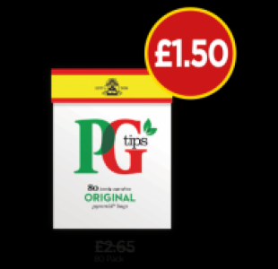 PG Tips £1.50