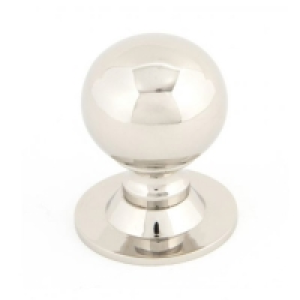 Partridges From The Anvil Anvil Polished Nickel Ball Cabinet Knob 31mm - 83888