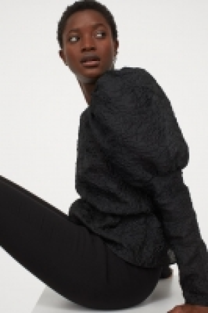 Jacquard-weave blouse £8.00