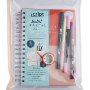Aldi  Script Bullet Journal Kit