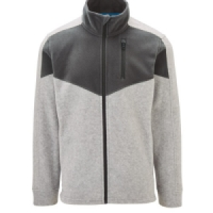 Aldi  Grey Avenue Mens Fleece Jacket