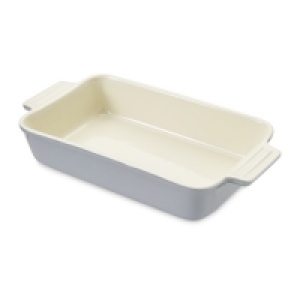 Grey Large Rectangle Oven/Tableware