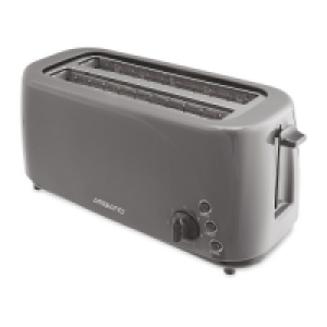 Ambiano Grey Long Slot Toaster
