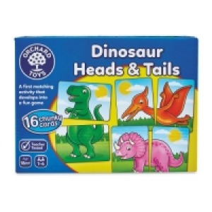 Childrens Dino Heads & Tails Game