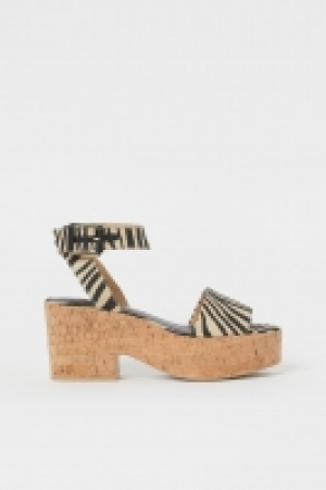 Platform sandals £16.00