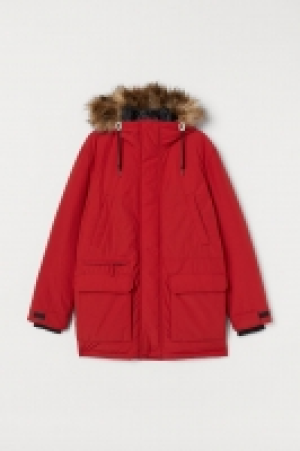 Padded parka with a hood £40.00