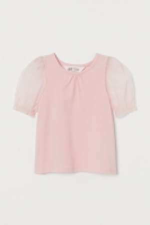 Puff-sleeved top £3.00