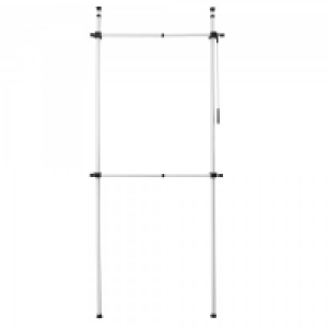 JTF  Telescopic 2 Tier Wardrobe Organiser