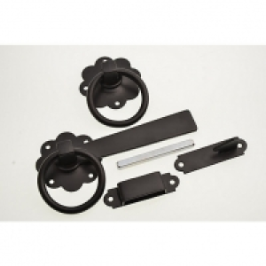 Wickes Gate Latch Straight - Black £6.40