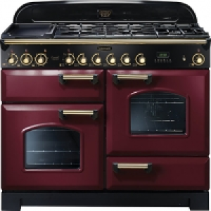 Rangemaster Classic Deluxe 110cm Dual Fuel Range Cooker - Cr £2,469.00