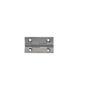 Wickes Butt Hinge - Solid Brass/Chrome 38mm Pack of 2 £1.99