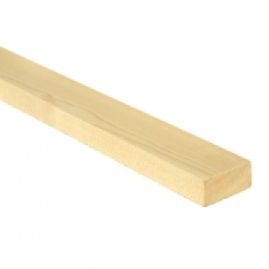 Wickes Sawn Kiln Dried Timber - 22 x 47 x 2400mm £3.97