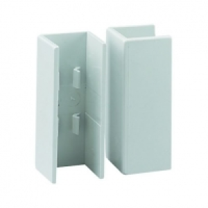 Wickes Mini Trunking Coupler - White 16 x 16mm Pack of 2 £1.29