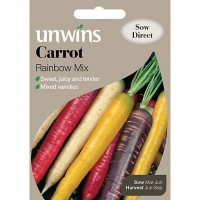 Wickes  Unwins Rainbow Mix Carrot Seeds