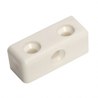 Wickes  Wickes Plastic Fixit Block - White Pack of 24