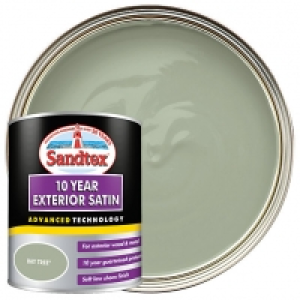 Sandtex 10 Year Exterior Satin Paint - Bay Tree 750ml £20.00