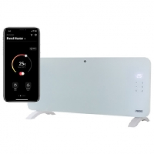 Princess Smart Glass Panel Heater 2000W White £120.00