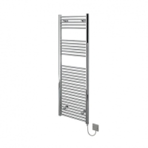 Kudox Flat Electric Towel Radiator - Chrome 500 x 1500 mm &pound;152.00