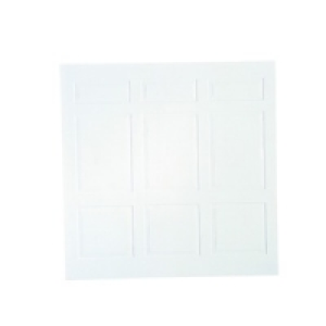 Marlow Glosswhite Canopy Garage 7070