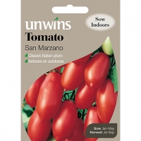 Wickes  Unwins San Marzano Plum Tomato Seeds