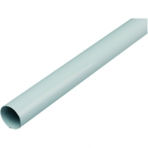 Wickes  Wickes Interior Multi Rail Tube - 25mm x 2.44m White