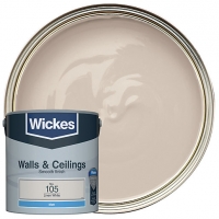 Wickes  Wickes Linen White - No. 105 Vinyl Matt Emulsion Paint - 2.5