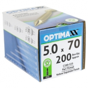 Optimaxx Pz Countersunk Zinc & Yellow Passivated Double Rein £11.71