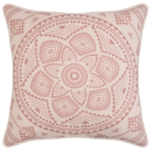 Mandala Cushion 48 x 48cm - Blush £8.00
