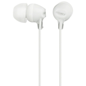 Sony MDREX15 Wired Earphones - White £8.00