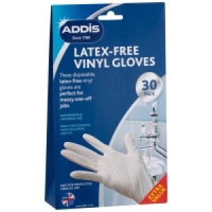 Addis Latex Free Gloves 30pk £2.99