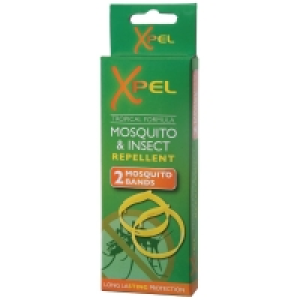 Xpel Mosquito Repellent Band 2pk £0.89