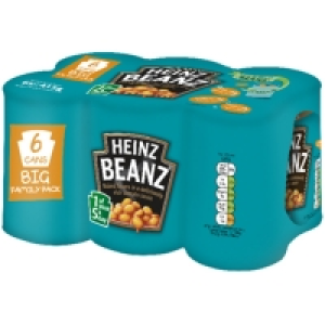 Heinz Beanz Family Pack - 6 x 415g £3.00