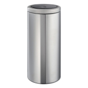 Brabantia Touch Bin 30L Flat Lid - Matt Steel £49.99