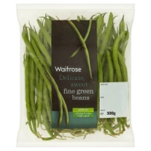 Waitrose  Fine Green Beans