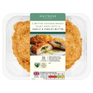 Waitrose 2 Chicken Kievs with Garlic and Parsley Butter £3.75