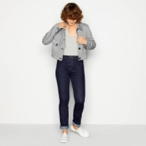 Debenhams Principles Dark Blue Mid Rise Dark Wash Isla Straight Leg Jeans
