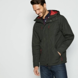 Mantaray Khaki Shower Resistant Kagoule Shell Jacket