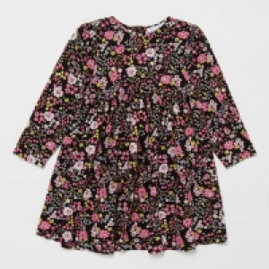 Girls Multicoloured Floral Print Smock Dress £10.50