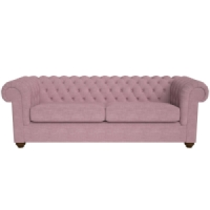 Debenhams 4 Seater Brushed Cotton Chesterfield Sofa