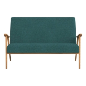 Debenhams Compact Velour Kempton Sofa