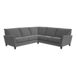 Debenhams Amalfi Velvet Abbeville Corner Sofa
