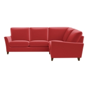 Debenhams Amalfi Velvet Abbeville Left-Hand Facing Corner Sofa End