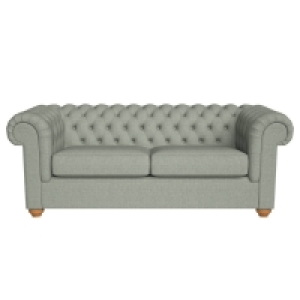 Debenhams 3 Seater Textured Weave Chesterfield Sofa Bed