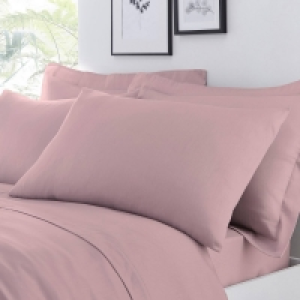 Rose Egyptian Cotton 200 Thread Count Flat Sheet £14.00