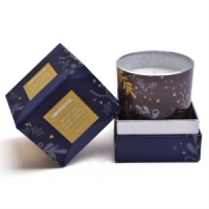 Winter Fire Spices Luxury Glass Candle - 8x9cm