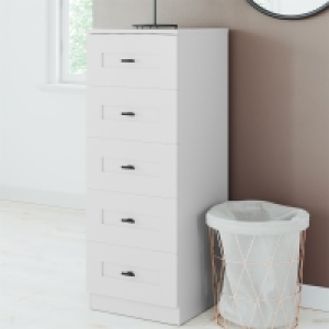 Modular Bedroom Shaker 5 Drawer Chest - Grey £245.00