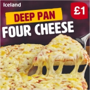 Iceland  Iceland Deep Pan Four Cheese 365g
