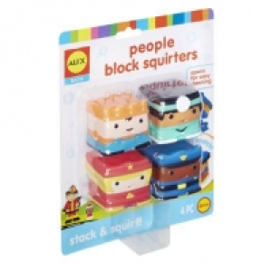 Alex Toys Stacking People Block Bath time Squirters £3.99
