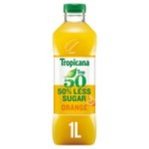Tropicana Trop50 Orange Juice Drink  £1.00