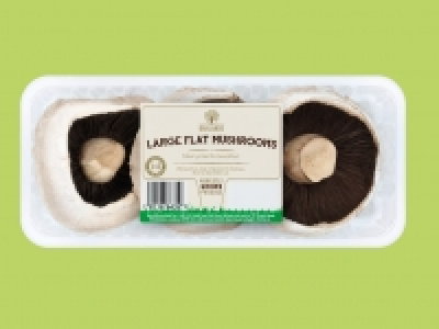 Oaklands Large Flat Mushrooms £0.59